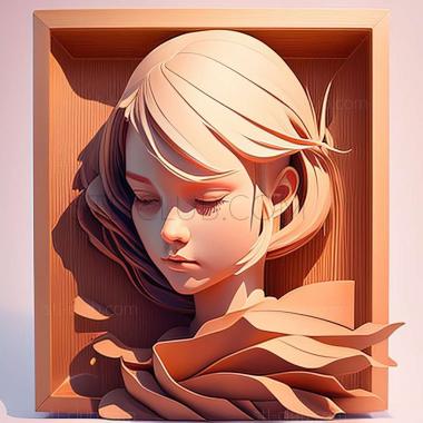 3D model Ilya Kuvshinov (STL)